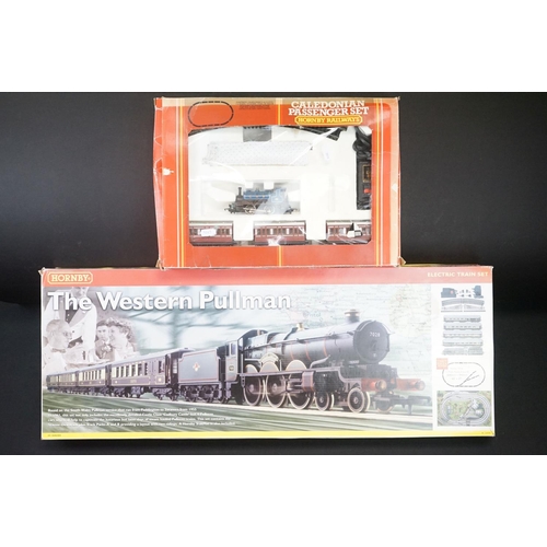 104 - Boxed Hornby OO gauge R1048 The Western Pullman electric train set complete with Cadbury Castle loco... 