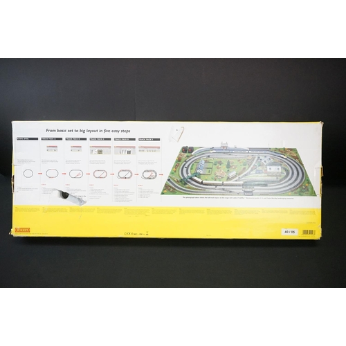 104 - Boxed Hornby OO gauge R1048 The Western Pullman electric train set complete with Cadbury Castle loco... 