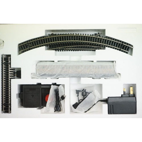 106 - Boxed Hornby OO gauge R1039 Flying Scotsman electric train set, complete with items wrapped in origi... 