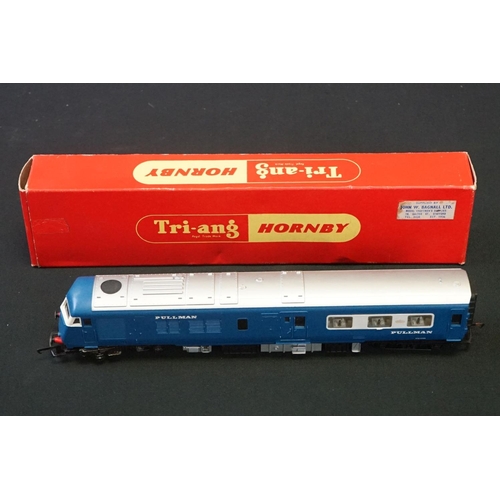 115 - Boxed Triang OO gauge RS2 electric train set with The Royal Locomotive & 3 x coaches (no track or co... 