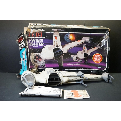 1682 - Star Wars - Two boxed Return Of The Jedi vehicles Y-Wing Fighter with instructions & sticker sheet (... 