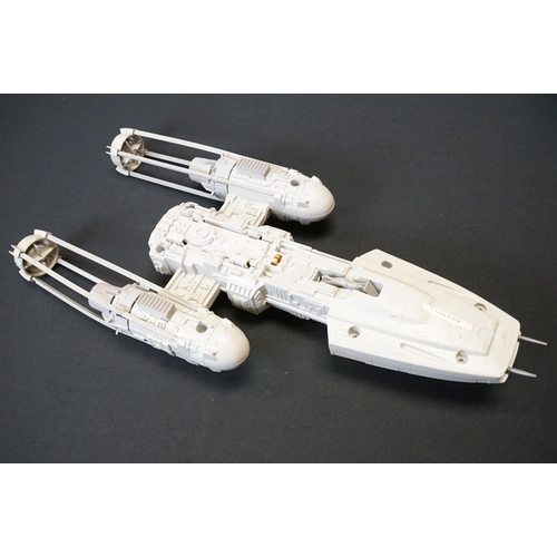 1682 - Star Wars - Two boxed Return Of The Jedi vehicles Y-Wing Fighter with instructions & sticker sheet (... 