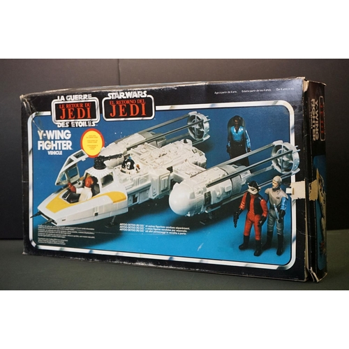 1682 - Star Wars - Two boxed Return Of The Jedi vehicles Y-Wing Fighter with instructions & sticker sheet (... 