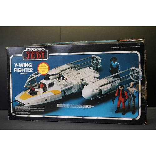 1682 - Star Wars - Two boxed Return Of The Jedi vehicles Y-Wing Fighter with instructions & sticker sheet (... 