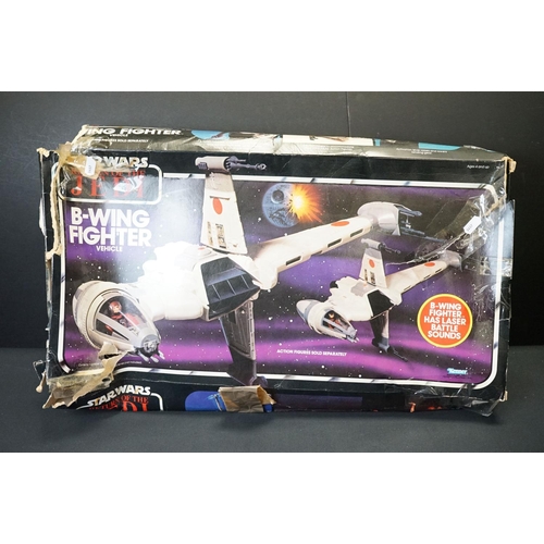 1682 - Star Wars - Two boxed Return Of The Jedi vehicles Y-Wing Fighter with instructions & sticker sheet (... 