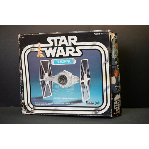 1683 - Star Wars - Three boxed Vehicles to include Palitoy Slave I with instructions & unused sticker sheet... 