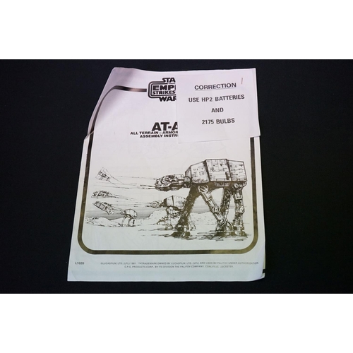 1685 - Star Wars - Two boxed The Empire Strikes Back vehicles to include AT-AT with instructions (missing b... 