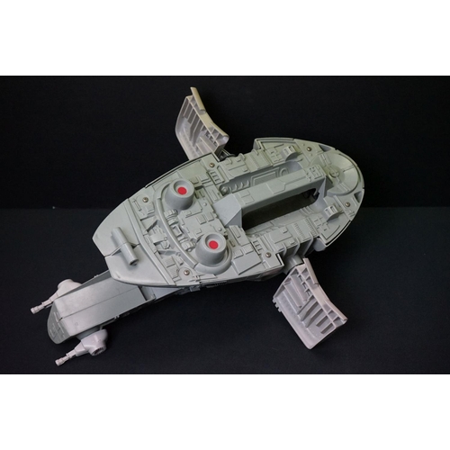 1687 - Star Wars - Four original play worn Star Wars vehicles to include Millennium Falcon (Light Barrier B... 