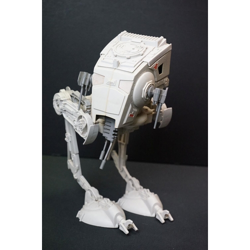 1687 - Star Wars - Four original play worn Star Wars vehicles to include Millennium Falcon (Light Barrier B... 