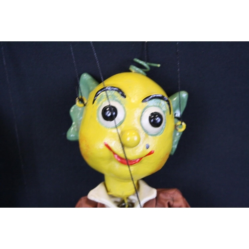 311 - Two boxed Pelham Puppets to include Mr Turnip & Sailor Boy, good overall condition with tatty boxes