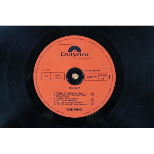 97 - Vinyl – 4 copies of The Who - Sell Out to include original Dutch 1st pressing (Different Flip Back C... 