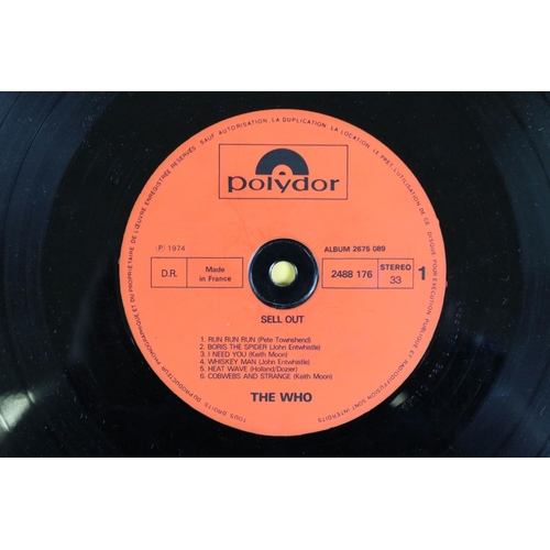 97 - Vinyl – 4 copies of The Who - Sell Out to include original Dutch 1st pressing (Different Flip Back C... 