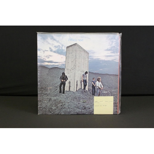 98 - Vinyl – 6 copies of The Who - Who’s Next to include original UK 1st pressing (A1 / B2 matrix, Headhu... 