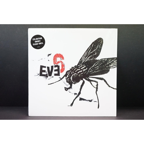 63 - Vinyl - Eve 6 self titled LP on WARGOD Records WG003. US 2016 Limited Edition on smokey clear vinyl.... 