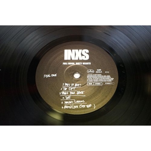 67 - Vinyl - INXS Full Moon, Dirty Hearts original UK 1993 pressing on Mercury Records 518 637-1  EX