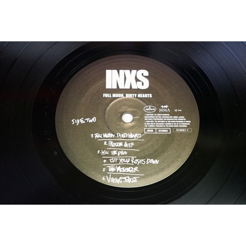 67 - Vinyl - INXS Full Moon, Dirty Hearts original UK 1993 pressing on Mercury Records 518 637-1  EX