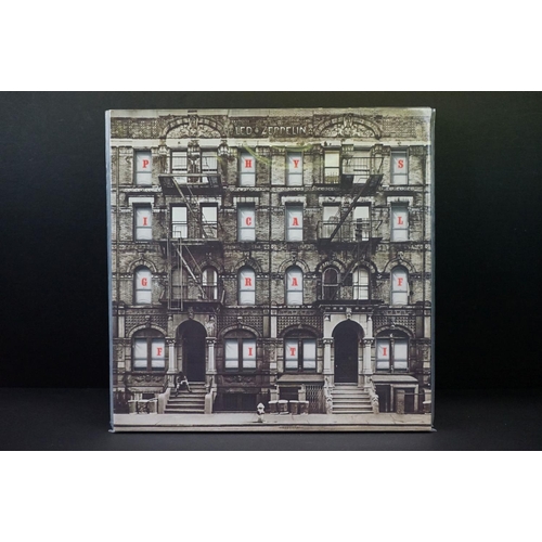 82 - Vinyl - 8 Led Zeppelin LPs to include I, II, III, IV, Physical Graffiti, Houses Of The Holy, Presenc... 