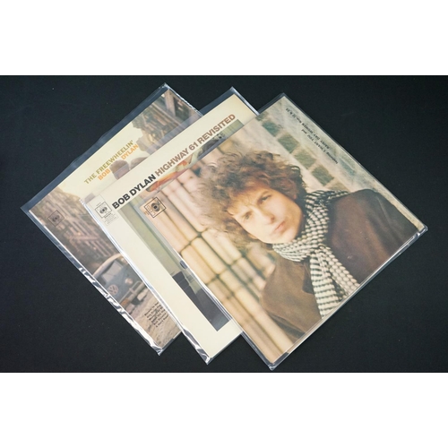 117 - Vinyl - 17 Bob Dylan LPs including modern reissues featuring Love And Theft (We Are Vinyl 180g press... 