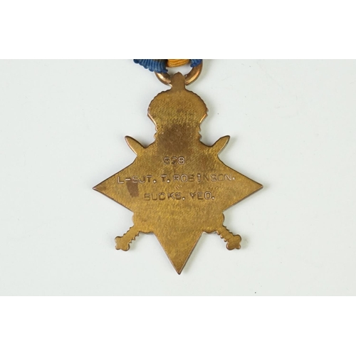 13 - A British World War One Full Size Medal Trio To Include The Great War Of Civilisation Victory Medal ... 