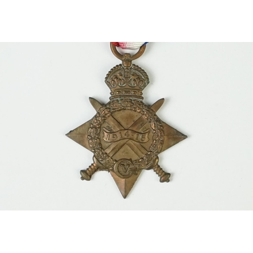 7 - A British World War One Full Size 1914-15 Star Medal, Named And Issued To No.13597 Private J. Brady ... 