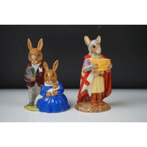 55 - Ten Wade Porcelain Disney animal figures, together with a Wade Tom & Jerry figure, 2 x Royal Doulton... 