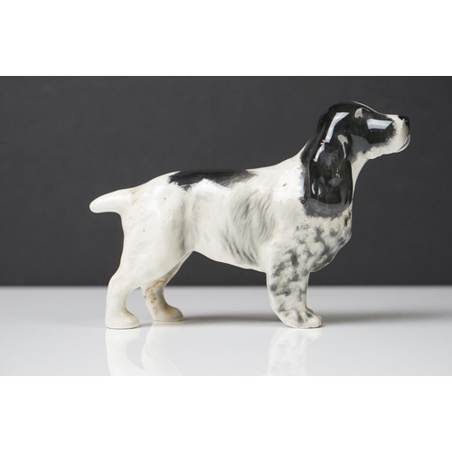 7 - Beswick Fireside Seated Black Labrador, gloss finish, model no. 2314 (33.5cm high), plus a Beswick C... 