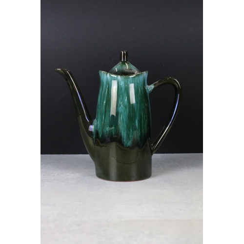 113 - Blue Mountain Ceramics including Teapot, Coffee Pot, 3 Jugs, 3 Mugs, 4 Vases and 3 Planters