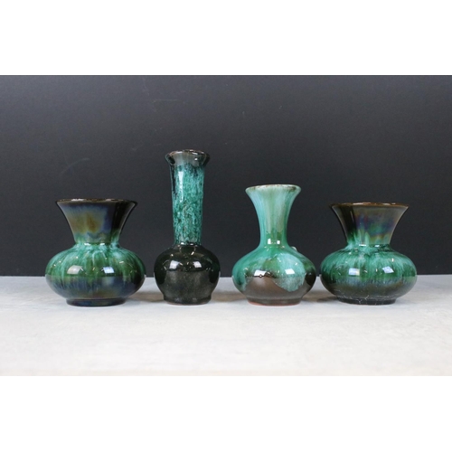 113 - Blue Mountain Ceramics including Teapot, Coffee Pot, 3 Jugs, 3 Mugs, 4 Vases and 3 Planters