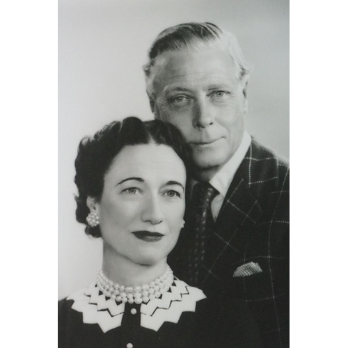 347 - A Edward Duke of Windsor and Wallis Simpson autograph together with Black & White photograph.