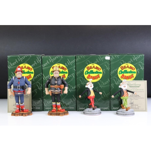 105 - Robert Harrop - Four boxed ' The Beano Dandy Collection ' Figures to include CBD29 Grandpa, limited ... 