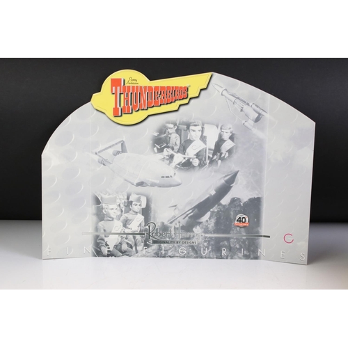 99 - Robert Harrop - Five boxed ' Thunderbirds ' Crew 1st Edition Figures, to include TBF01 Scott Tracy, ... 