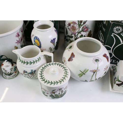 126 - Collection of Portmeirion ' Botanic Garden ' Ware including Boxed Teapot, Boxed Jug, Boxed Vase, 3 x... 