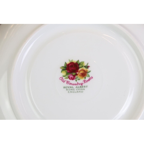 127 - Royal Albert ' Old Country Roses ' Dinner and Tea ware including 2 Serving Plate, 6 Dinner Plates, 6... 