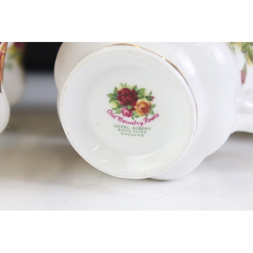 127 - Royal Albert ' Old Country Roses ' Dinner and Tea ware including 2 Serving Plate, 6 Dinner Plates, 6... 