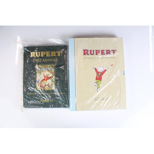 358 - Group of Rupert The Bear Limited Edition facsimile / reproduction annuals, together with a few moder... 