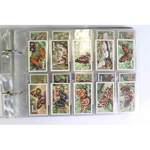 359 - Cigarette / Trade Cards - Approx. 60 sets contained within eight modern binder albums, to include Ga... 