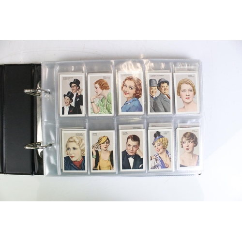 359 - Cigarette / Trade Cards - Approx. 60 sets contained within eight modern binder albums, to include Ga... 