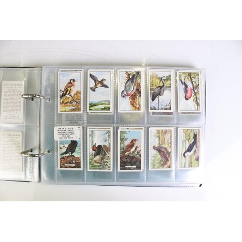 359 - Cigarette / Trade Cards - Approx. 60 sets contained within eight modern binder albums, to include Ga... 