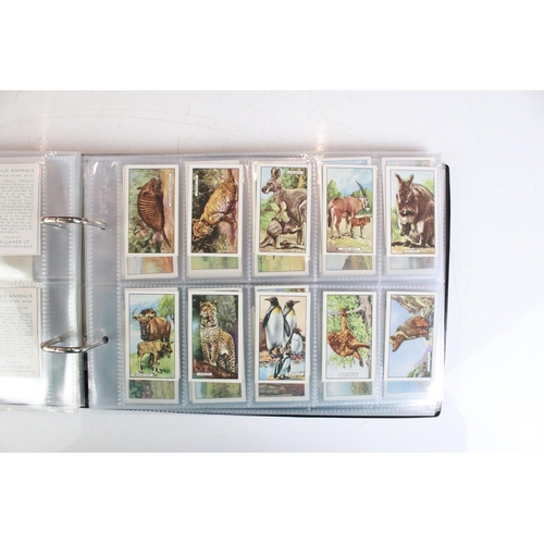 359 - Cigarette / Trade Cards - Approx. 60 sets contained within eight modern binder albums, to include Ga... 