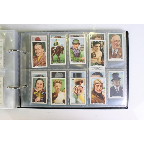 359 - Cigarette / Trade Cards - Approx. 60 sets contained within eight modern binder albums, to include Ga... 