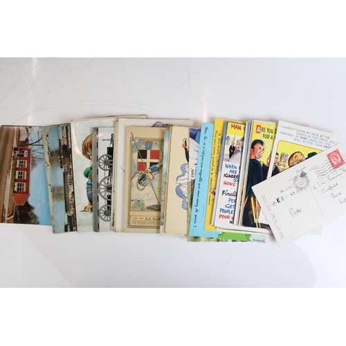 362 - Stereoscope viewer with approx. 35 cards, various subjects including Victorian life, The Great Easte... 