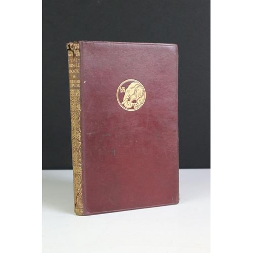 364 - Rudyard Kipling - First edition of The Second Jungle Book, published 1895 by MacMillan and Co, toget... 