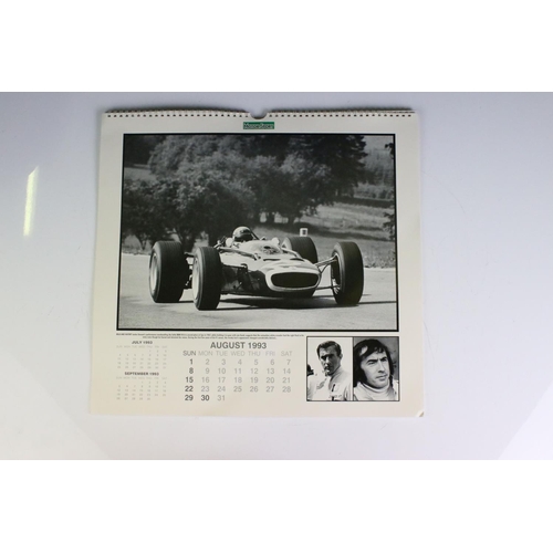 368 - Motorsport - Collection of programmes, magazines, cigarette cards, framed prints, calendar etc