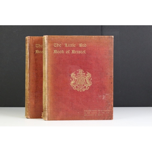 371 - The Little Red Book Of Bristol in two hardback volumes 1900, together with Liberty Style by Mervyn L... 