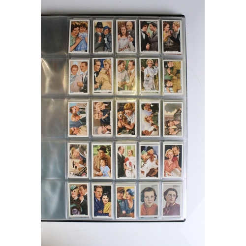 372 - Cigarette Cards - Over 30 sets in modern binder albums, to include Wills, Player, De Reszke, Ogdens ... 