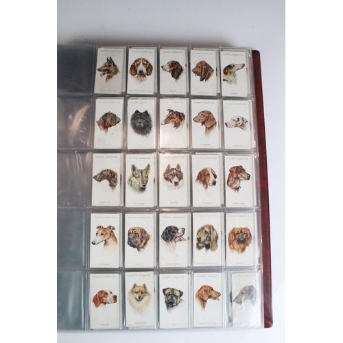 372 - Cigarette Cards - Over 30 sets in modern binder albums, to include Wills, Player, De Reszke, Ogdens ... 