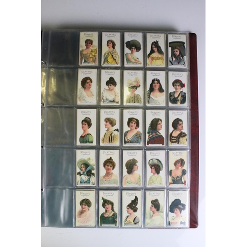 372 - Cigarette Cards - Over 30 sets in modern binder albums, to include Wills, Player, De Reszke, Ogdens ... 