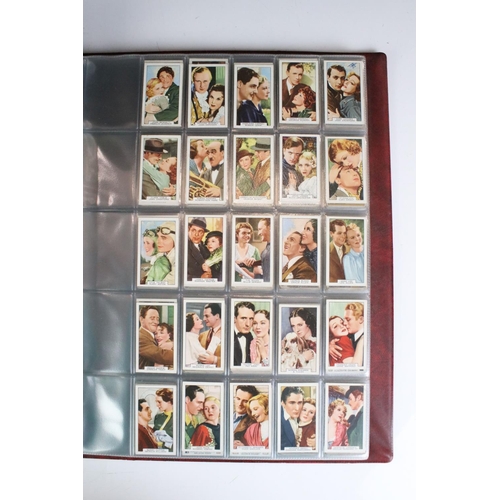 372 - Cigarette Cards - Over 30 sets in modern binder albums, to include Wills, Player, De Reszke, Ogdens ... 