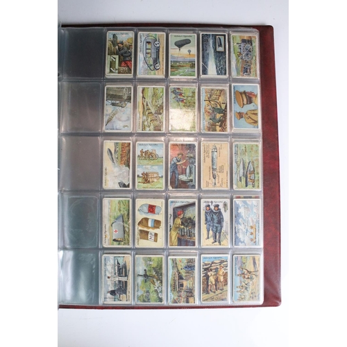 372 - Cigarette Cards - Over 30 sets in modern binder albums, to include Wills, Player, De Reszke, Ogdens ... 