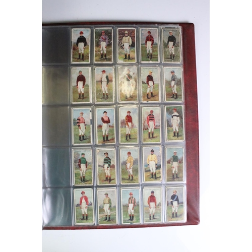 372 - Cigarette Cards - Over 30 sets in modern binder albums, to include Wills, Player, De Reszke, Ogdens ... 